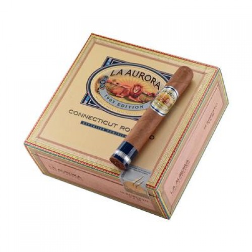 Сигары La Aurora 1903 Edition Connecticut Robusto/18 (шт.) Сигары La Aurora 1903 Edition Connecticut Robusto/18 (шт.)